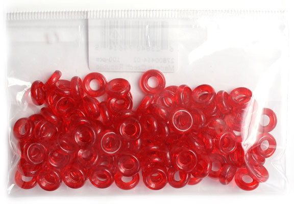 Glass Rings 9mm Transparent 