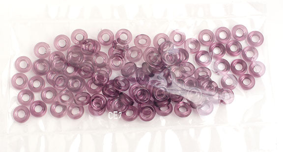 Glass Rings 9mm Transparent 