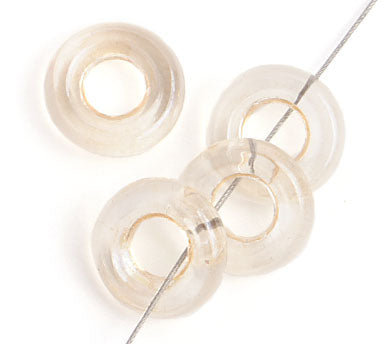 Glass Rings 9mm Transparent 