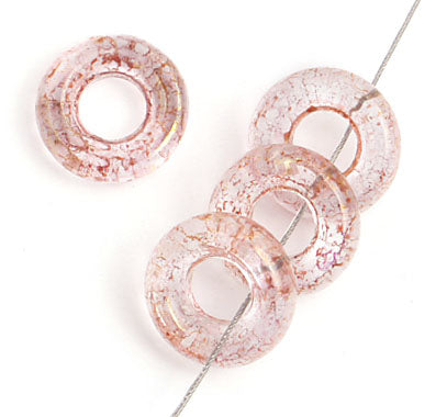 Glass Rings 9mm Transparent 