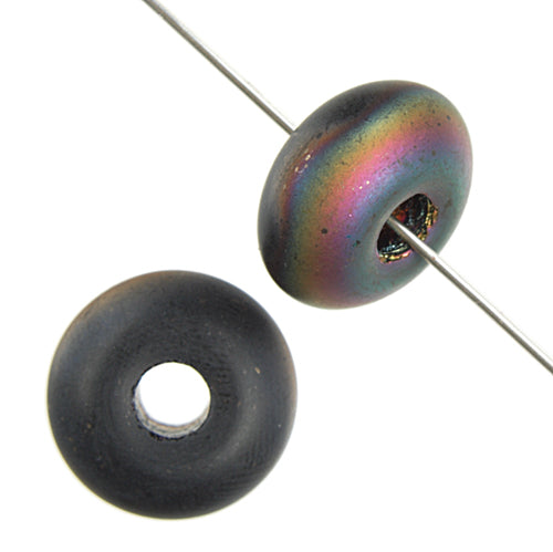 Glass Donut Beads