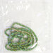 Glass Bead 9x6mm Twisted Rectangular Blue/Green Marble Strung