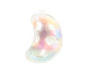 Glass Bead 3x8mm Half Moon Strung