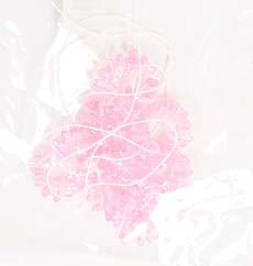 Glass Bead 3x8mm Half Moon Strung