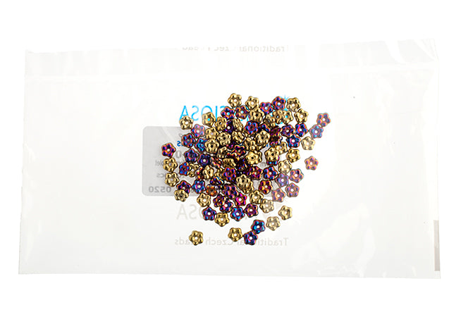 Forget-Me-Not Flower Beads 5mm Opaque