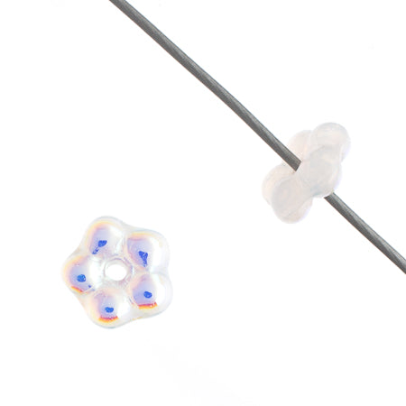 Forget-Me-Not Flower Beads 5mm Opaque