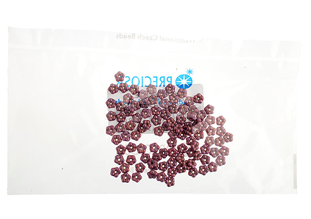 Forget-Me-Not Flower Beads 5mm Opaque