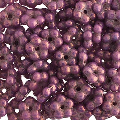 Forget-Me-Not Flower Beads 5mm Opaque