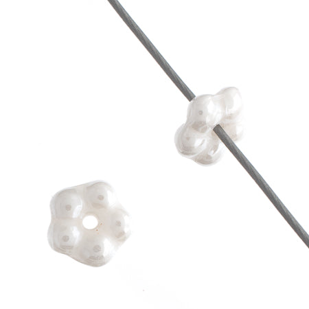 Forget-Me-Not Flower Beads 5mm Opaque
