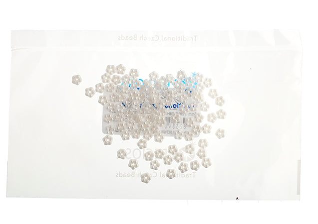 Forget-Me-Not Flower Beads 5mm Opaque