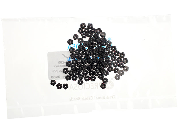 Forget-Me-Not Flower Beads 5mm Opaque