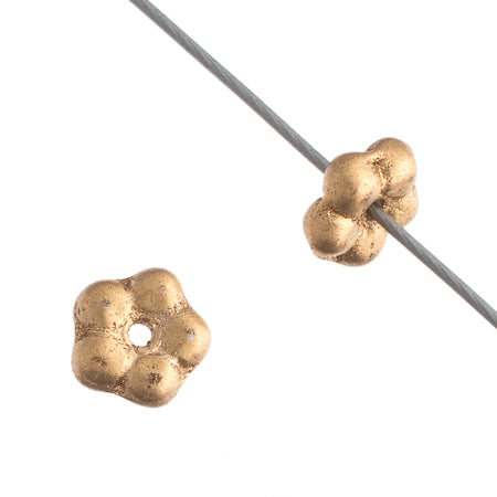 Forget-Me-Not Flower Beads 5mm Opaque