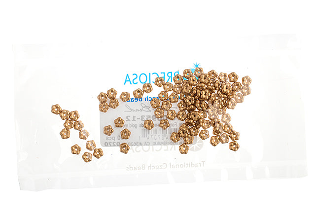 Forget-Me-Not Flower Beads 5mm Opaque