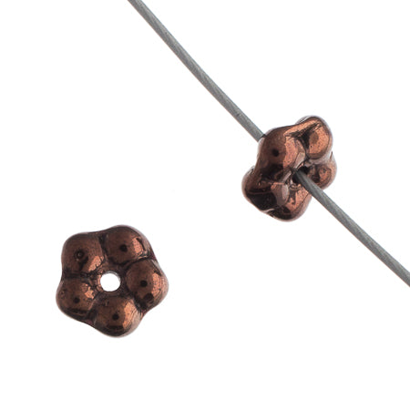 Forget-Me-Not Flower Beads 5mm Opaque