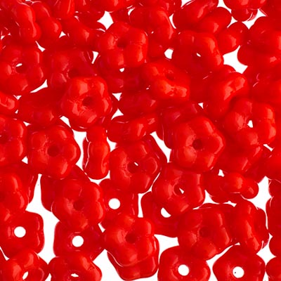 Forget-Me-Not Flower Beads 5mm Opaque