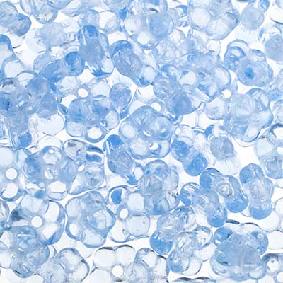 Forget-Me-Not Flower Beads 5mm Transparent