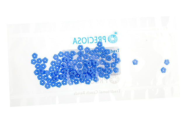 Forget-Me-Not Flower Beads 5mm Opaque