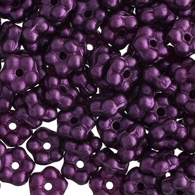 Forget-Me-Not Flower Beads 5mm Opaque