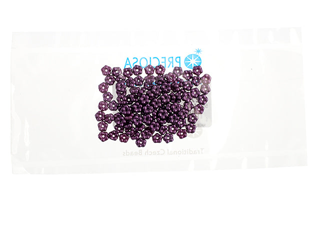 Forget-Me-Not Flower Beads 5mm Opaque