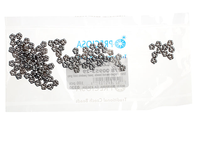 Forget-Me-Not Flower Beads 5mm Opaque