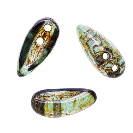 Preciosa Chilli Beads 4x11mm Transparent 