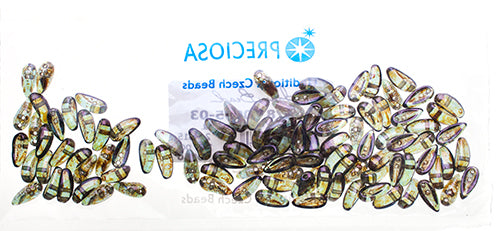 Preciosa Chilli Beads 4x11mm Transparent 