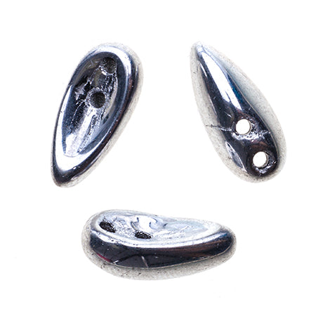 Preciosa Chilli Beads 4x11mm Transparent 