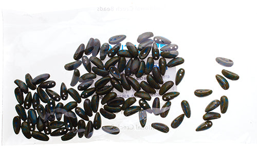 Preciosa Chilli Beads 4x11mm Opaque Travertine