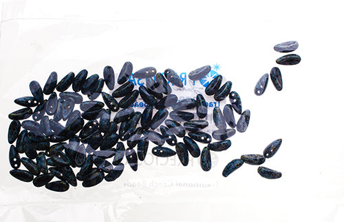 Preciosa Chilli Beads 4x11mm Opaque Travertine