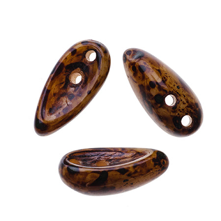 Preciosa Chilli Beads 4x11mm Opaque Travertine