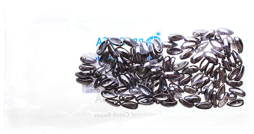 Preciosa Chilli Beads 4x11mm Transparent 