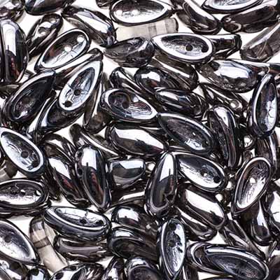 Preciosa Chilli Beads 4x11mm Transparent