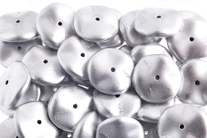 Czech Preciosa Ripple Beads Opaque