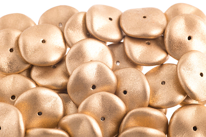 Czech Preciosa Ripple Beads Opaque