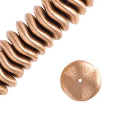 Czech Preciosa Ripple Beads Opaque