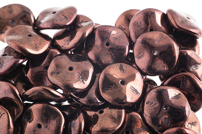 Czech Preciosa Ripple Beads Opaque