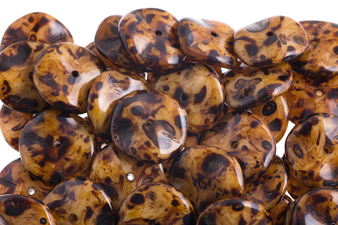 Czech Preciosa Ripple Beads Opaque