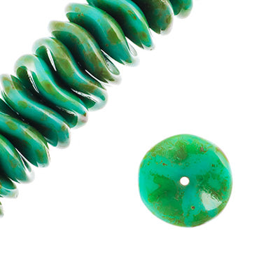 Czech Preciosa Ripple Beads Opaque