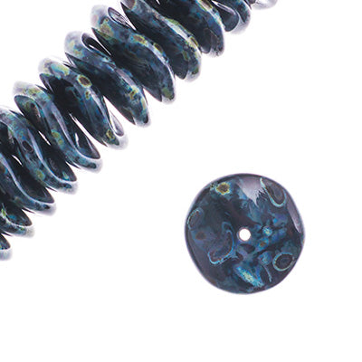 Czech Preciosa Ripple Beads Opaque