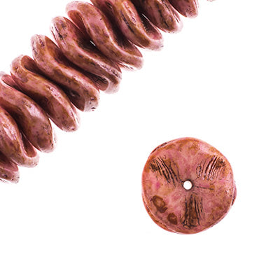 Czech Preciosa Ripple Beads Opaque