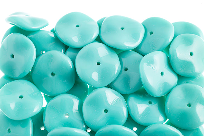 Czech Preciosa Ripple Beads Opaque