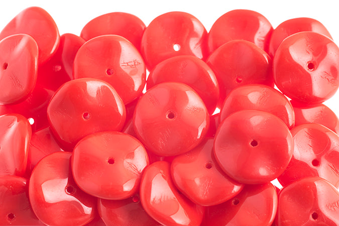 Czech Preciosa Ripple Beads Opaque