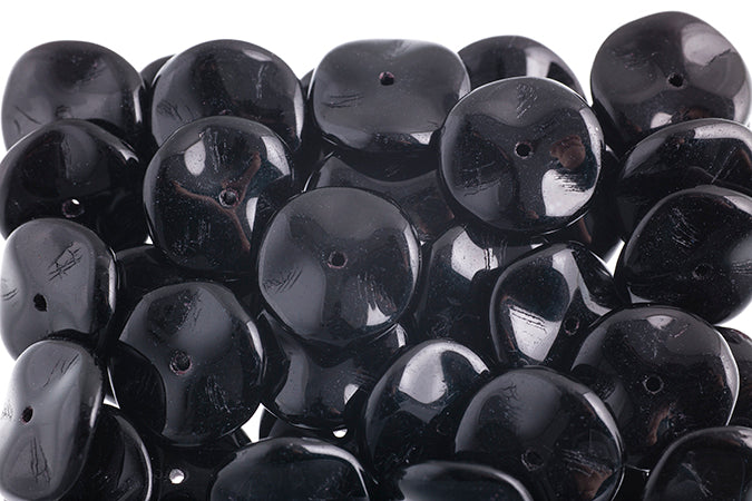 Czech Preciosa Ripple Beads Opaque