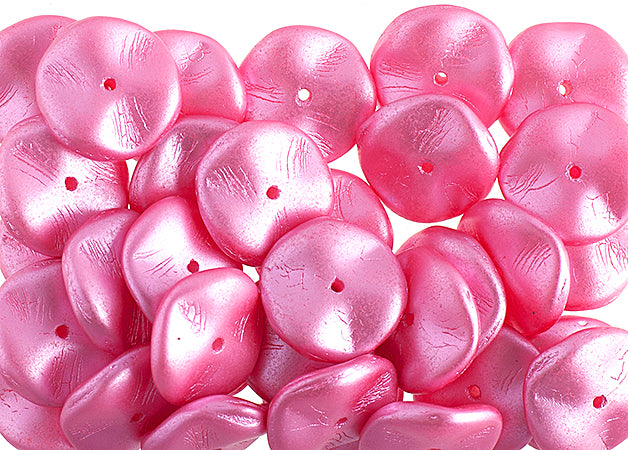 Czech Preciosa Ripple Beads Pearl Pastels