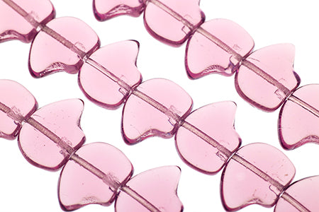 Glass Beads Flat Bear Shape