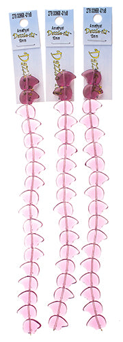 Glass Beads Flat Bear Shape