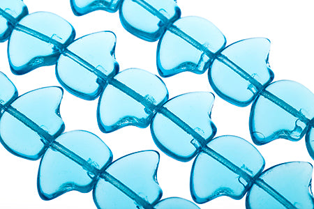 Glass Beads Flat Bear Shape