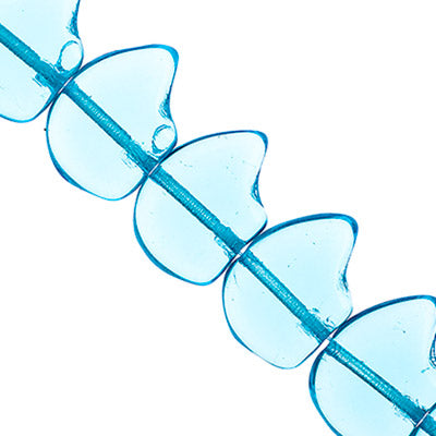 Glass Beads Flat Bear Shape