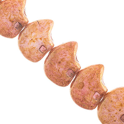 Glass Beads Flat Bear Shape