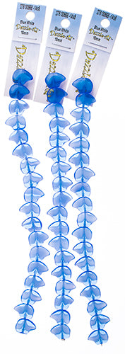 Glass Beads Flat Bear Shape